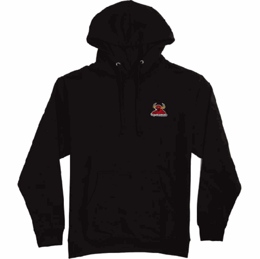 Toy Machine Monster Hoodie Black Embroidered